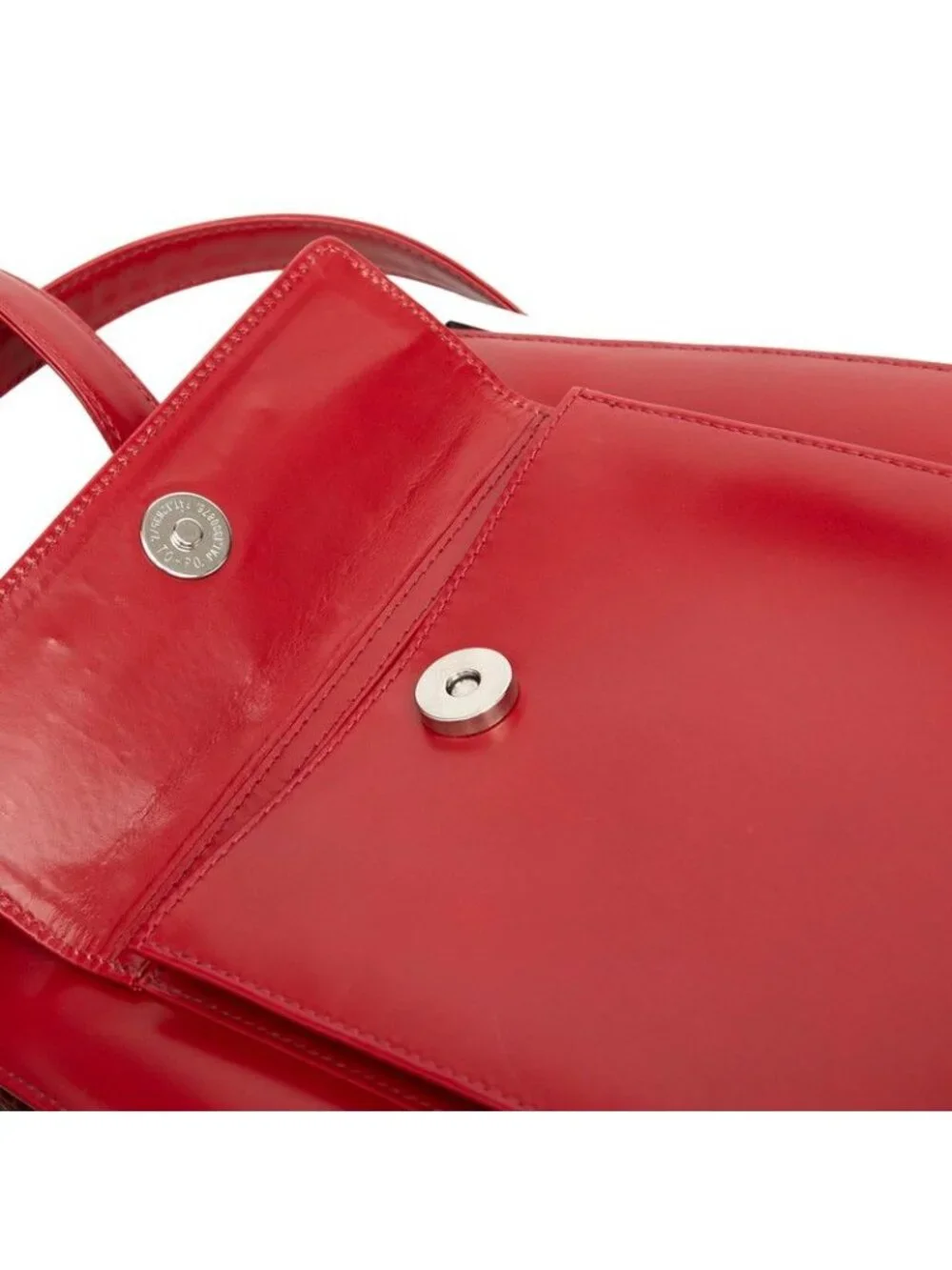 Saint Laurent Backpack Red Leather